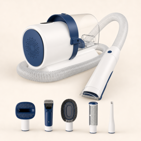 5-in-1 Pet Grooming Vacuum Kit