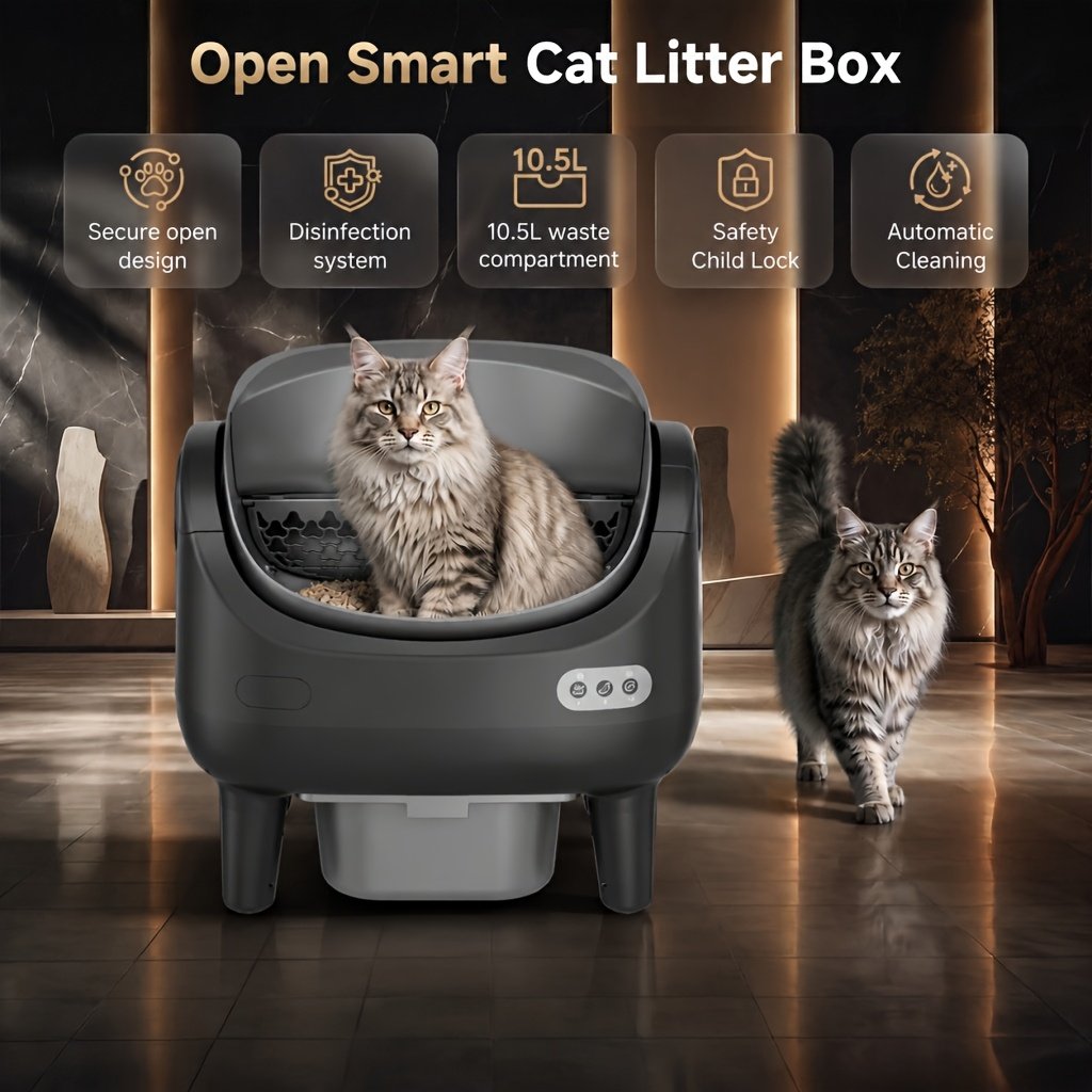 Extra-Large Smart Self-Cleaning Cat Litter Box - Image 2