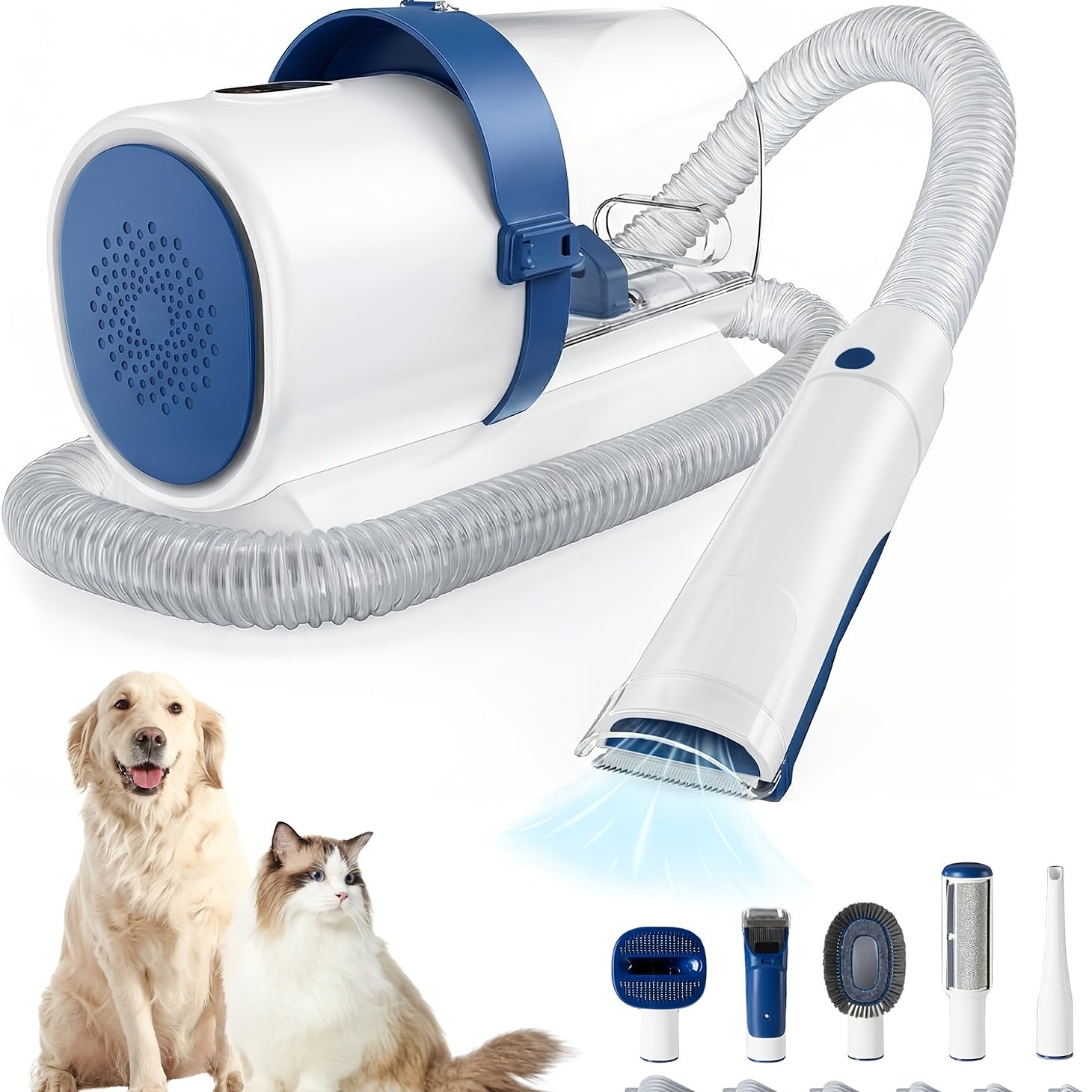 5-in-1 Pet Grooming Vacuum Kit - Image 2