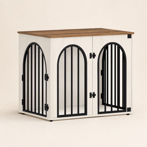 26.8-inch Wooden Dog Crate Furniture